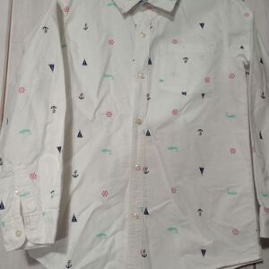 Carter's Shirt Pants Outfit 10 12 sailing